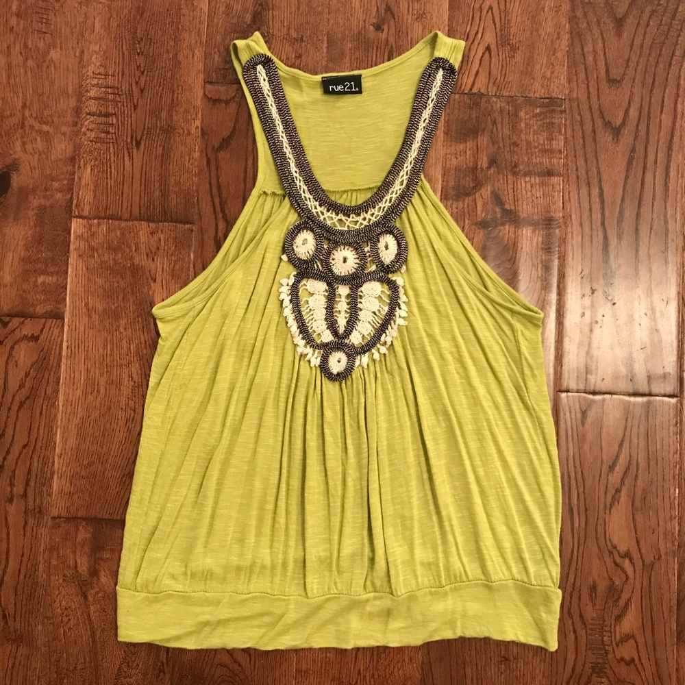 Rue21 Crochet Tank