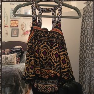 Aztec inspired crop top