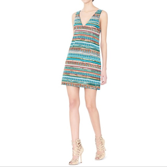 alice olivia beaded dress
