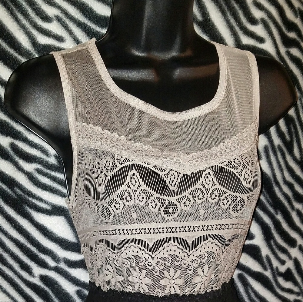 Lace and Chiffon dress