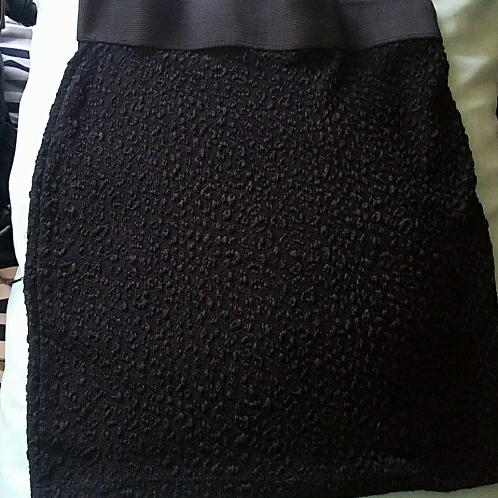 Black skirt