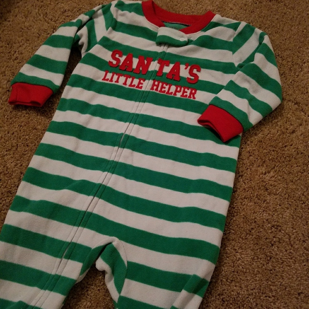 Christmas pajamas  - 12 months