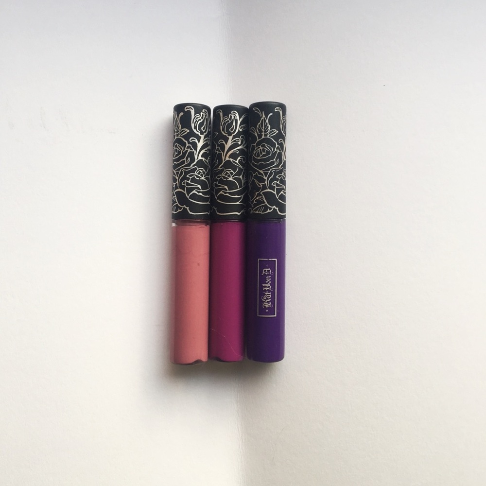 Kat Von D everlasting liquid lipstick minis!