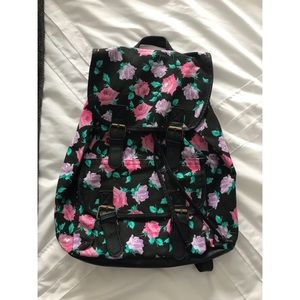 Floral backpack