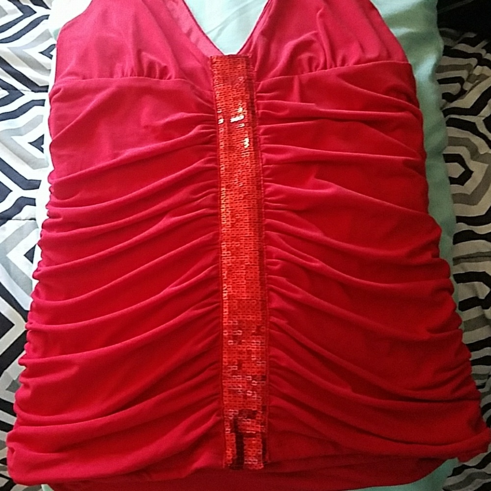 Red Fredricks Blouse