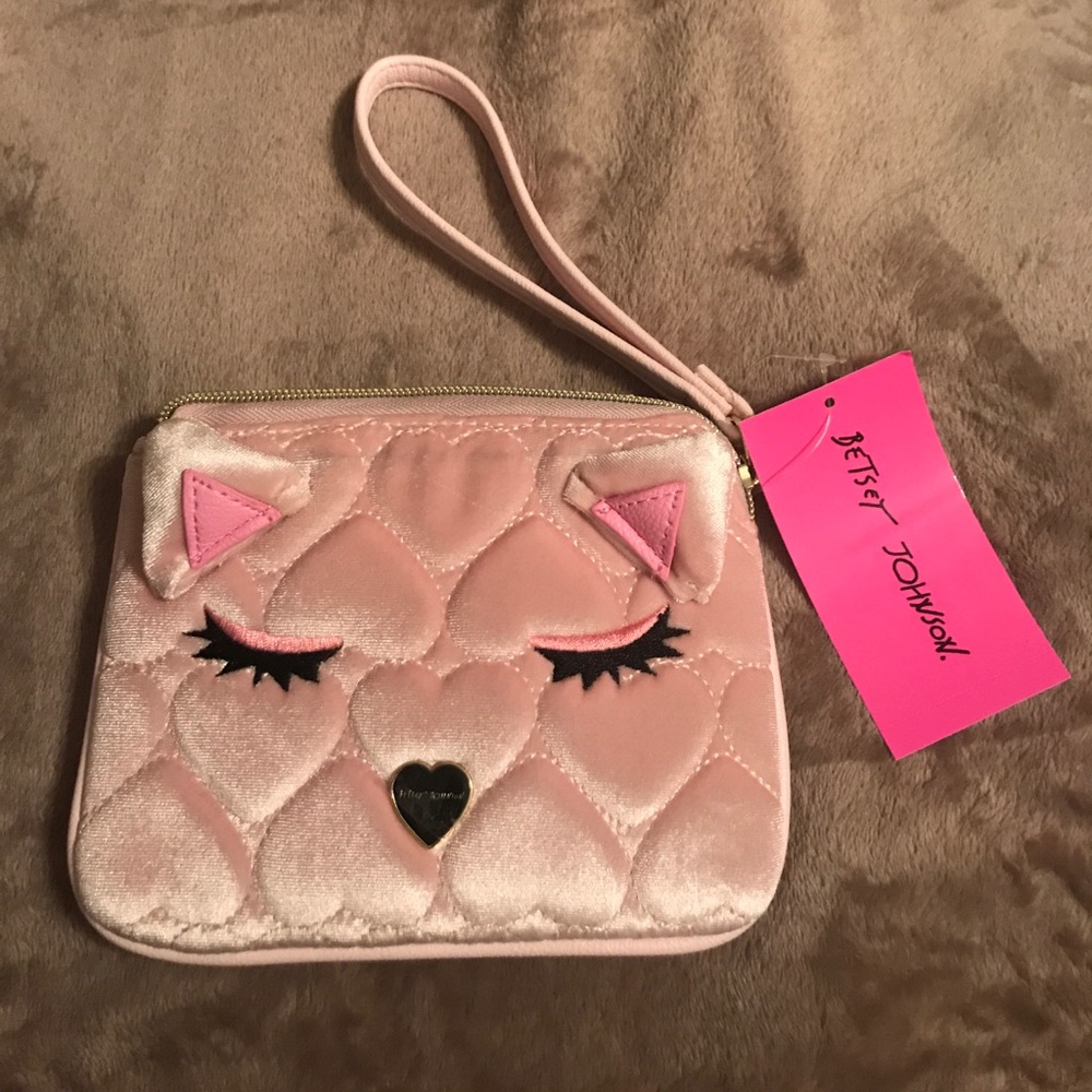 Betsey Johnson Wristlet Pouch