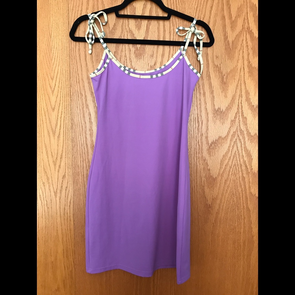 Burberry London Bodycon Mini Dress 90s VTG S