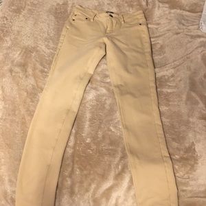 Beige Jeggings