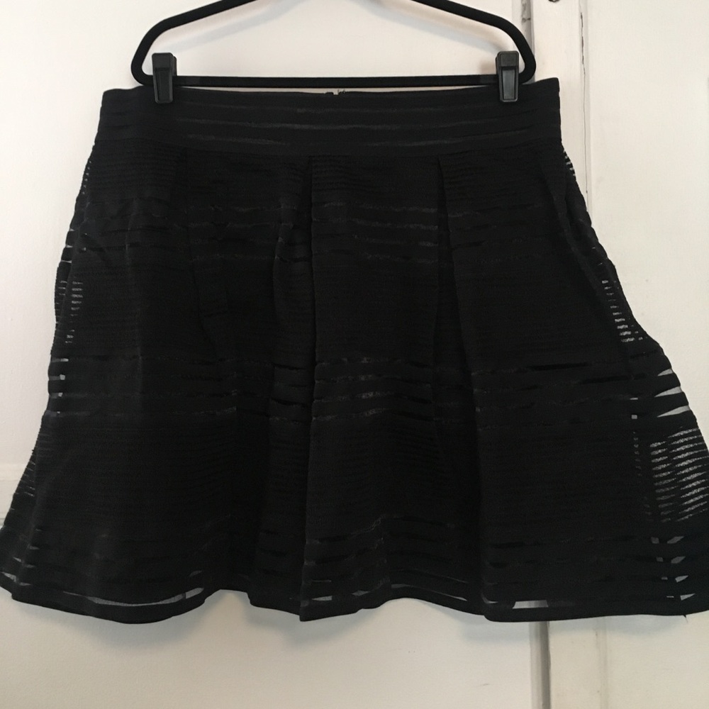Torrid black A line skirt