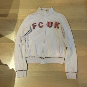 French Connection UK zip up sweatshirt