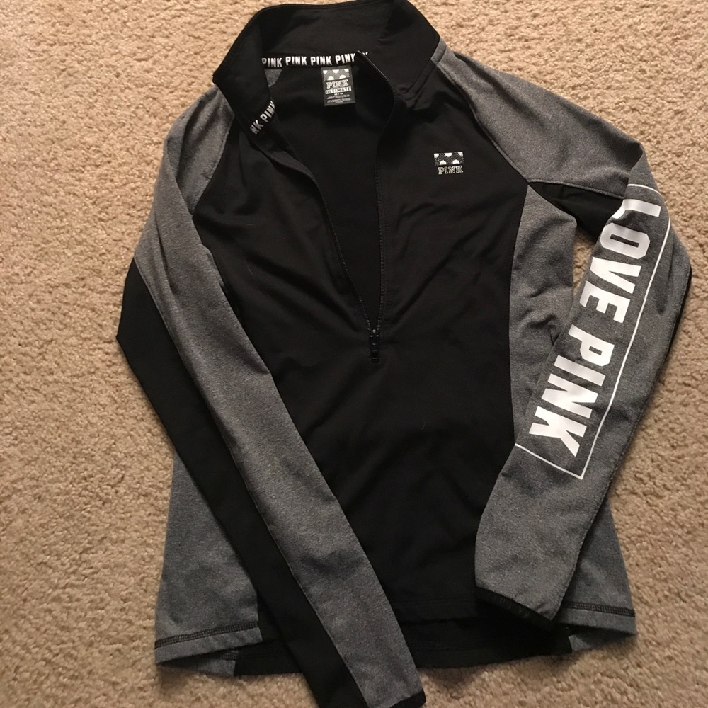 Victoria’s Secret black and grey pullover
