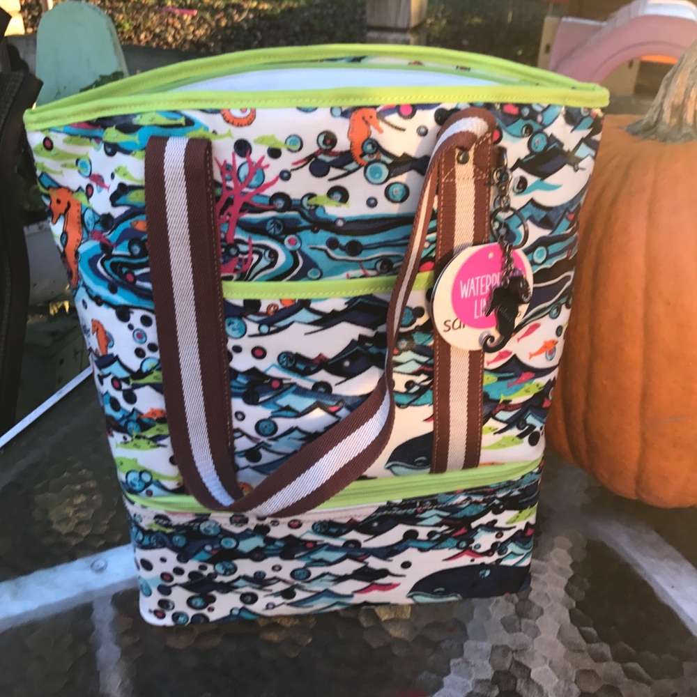 SAK Roots insulated beach bag/carry all