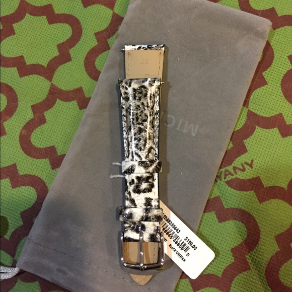 New Michele leather 20 mm watch strap band