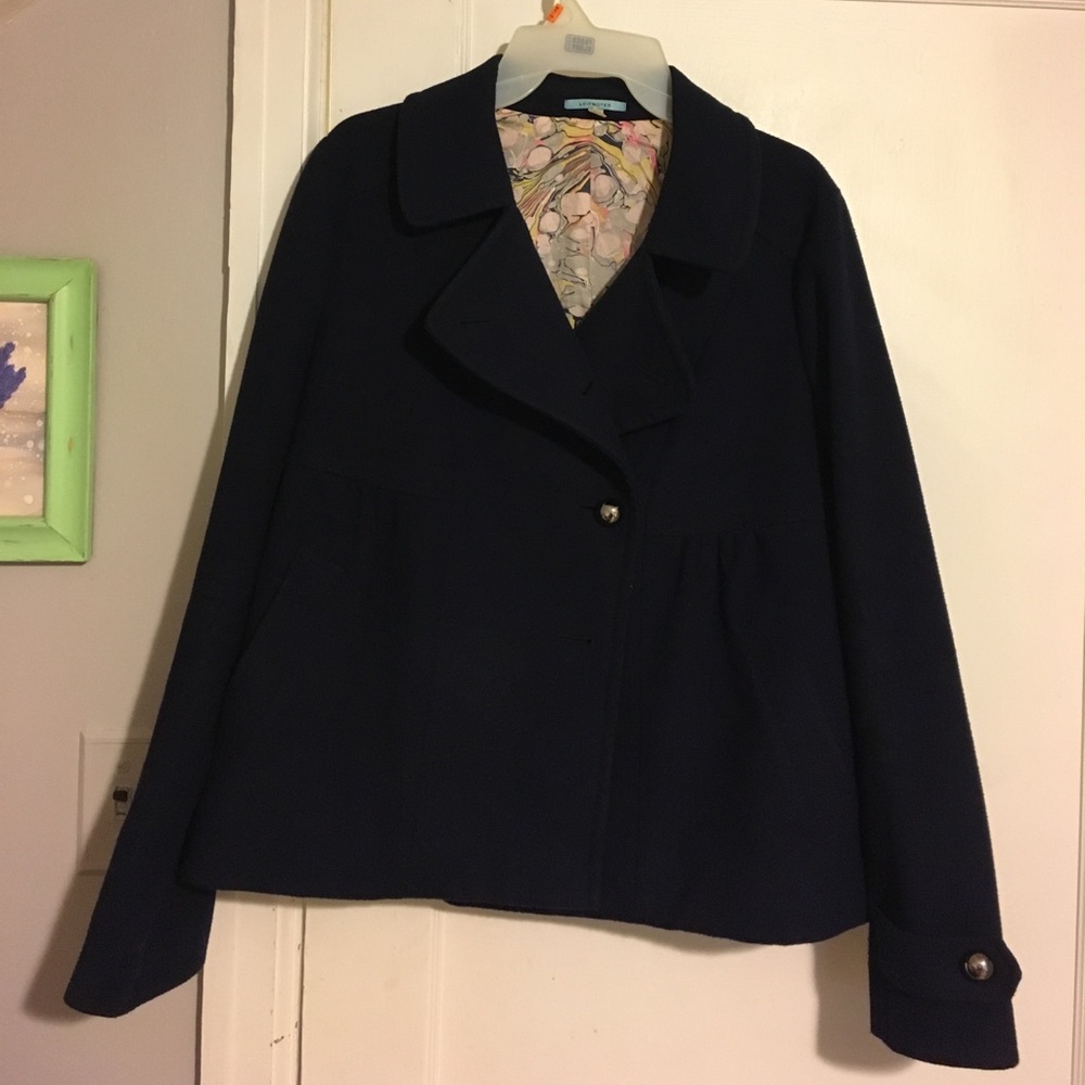 Anthropologie Babydoll Coat