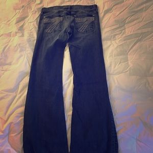 Seven for all Mankind flare leg jeans