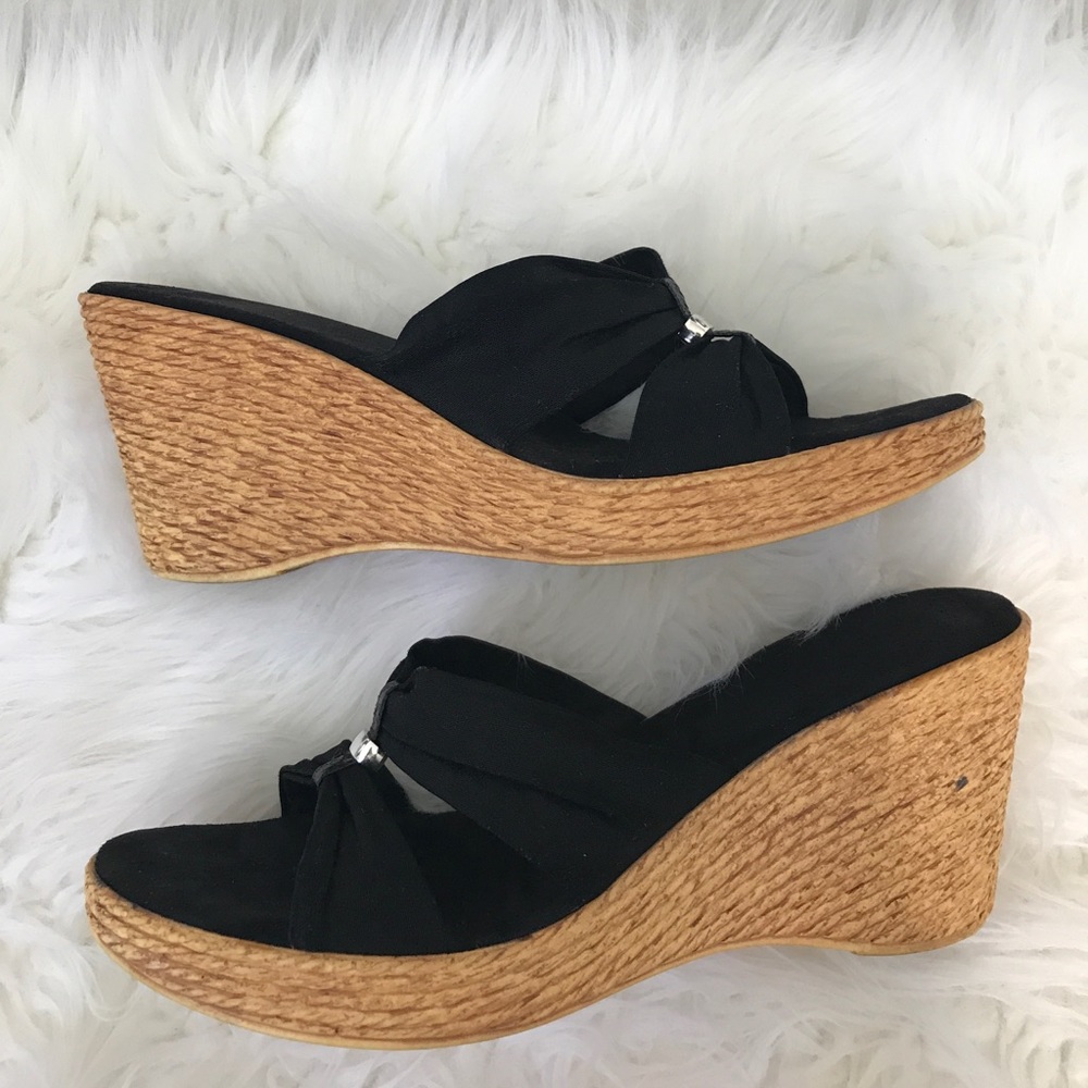 Italian Shoemakers wedge slides!