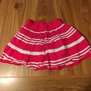 Gilly Hicks pink striped skirt