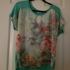 Nice Blouse Aqua Color