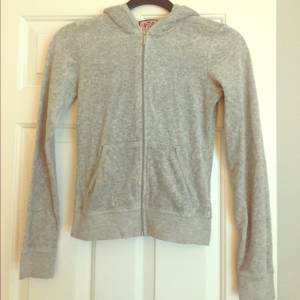 Juicy Couture Velour TrackSuit ZipUp Hoodie Size P