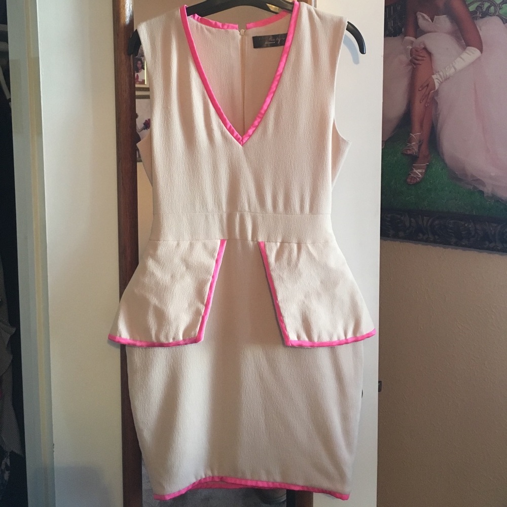 Tan dress