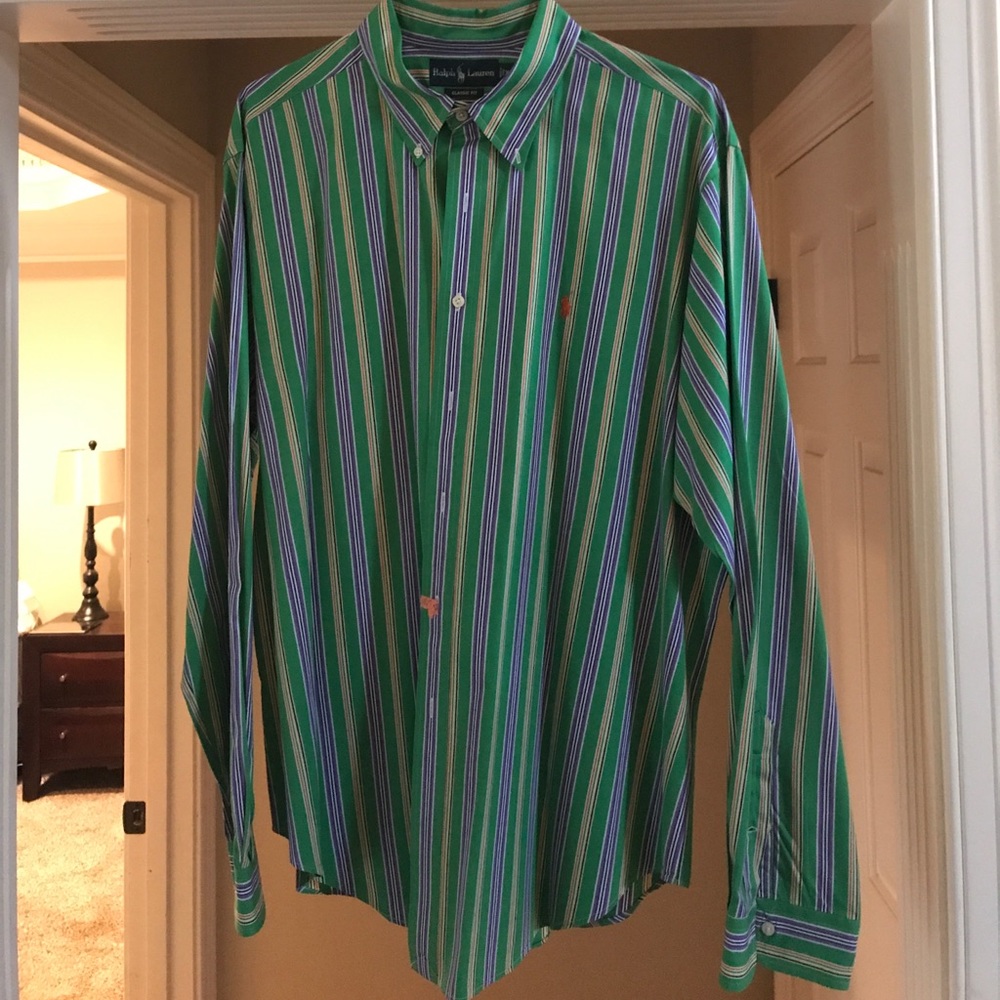 Ralph Lauren button down dress shirt