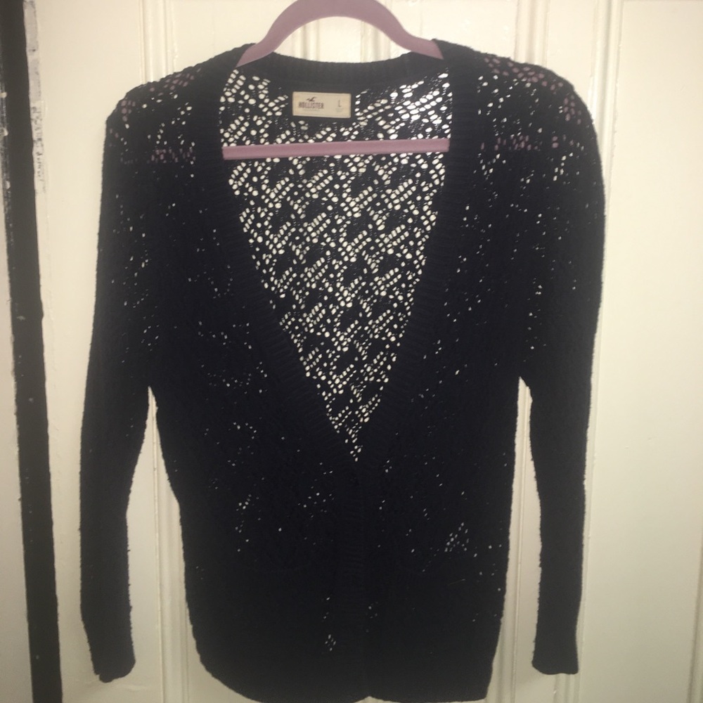 Knit cardigan