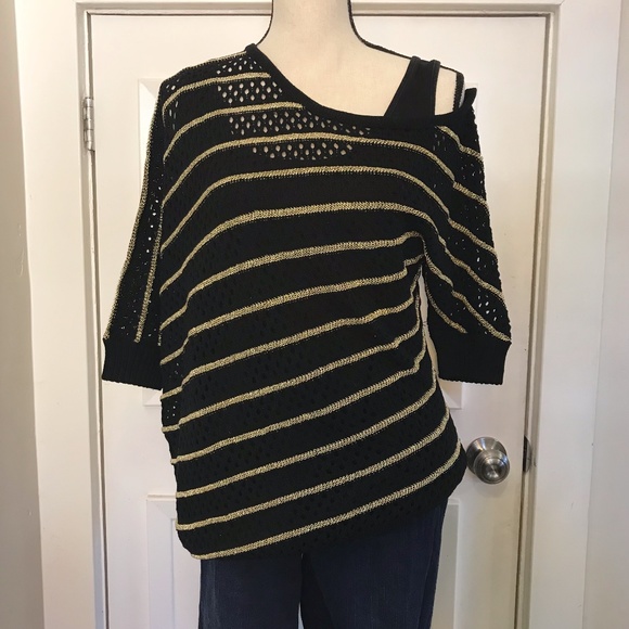 City Chic (sz 14) Metallic Sweater - Picture 2 of 7