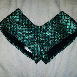 Mermaid Booty Shorts