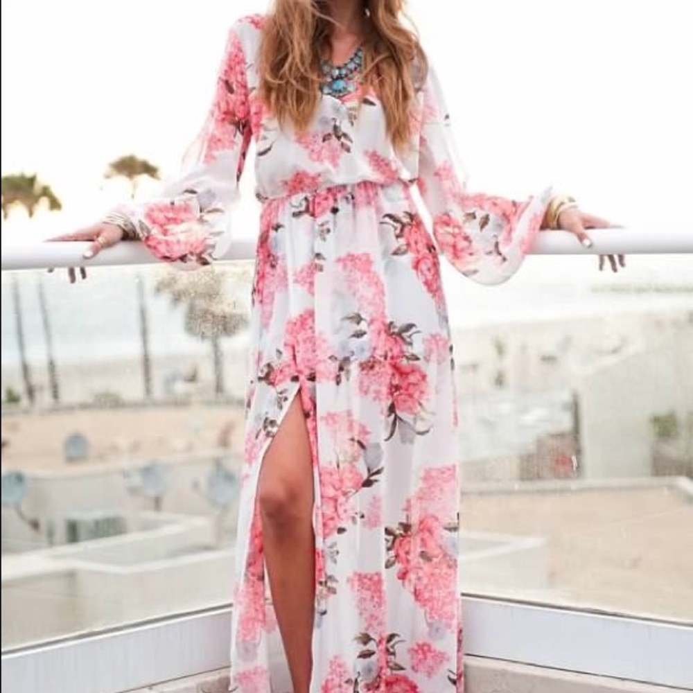 SMYM | Blossom Blush Maxi Dress