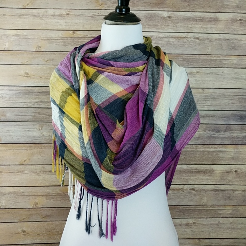 Fun Plaid Scarf