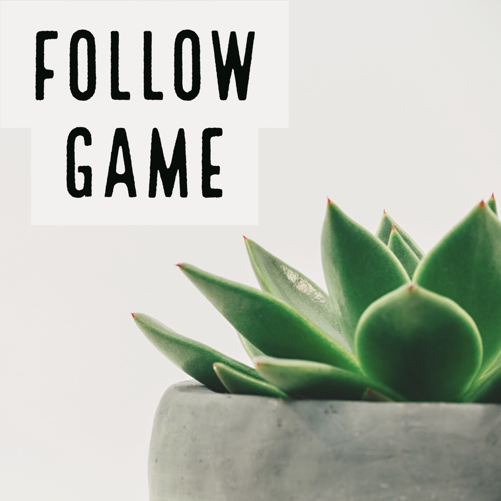 FOLLOW GAME. Like. Follow. Share.