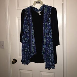 Woman’s light cover up.