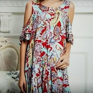 Cold Shoulder Tunic/Dress