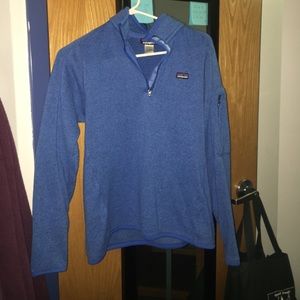 Patagonia Women's better sweater blue M