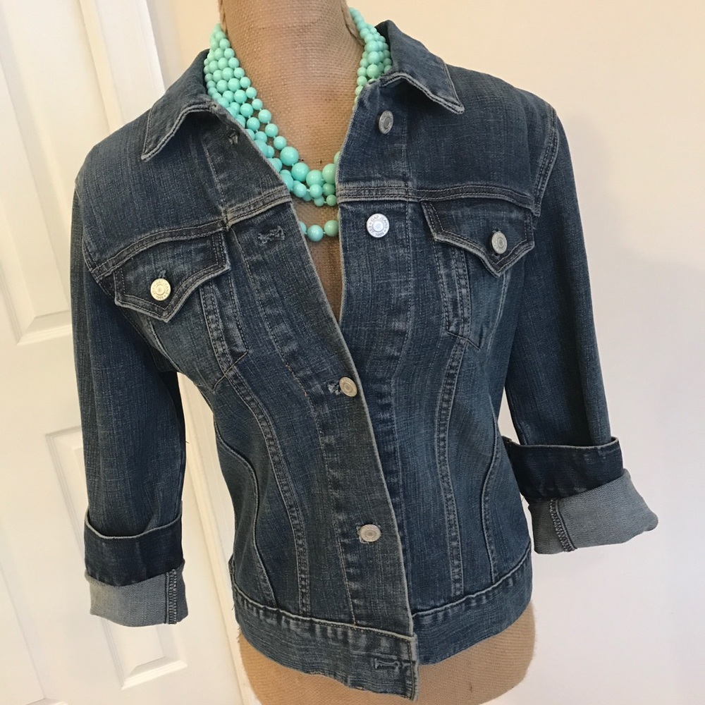 Gap Stretch Denim Jacket - Picture 2 of 4