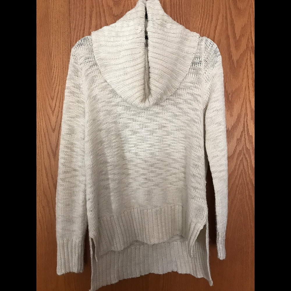 H&M Cowl Neck Longline Sweater M