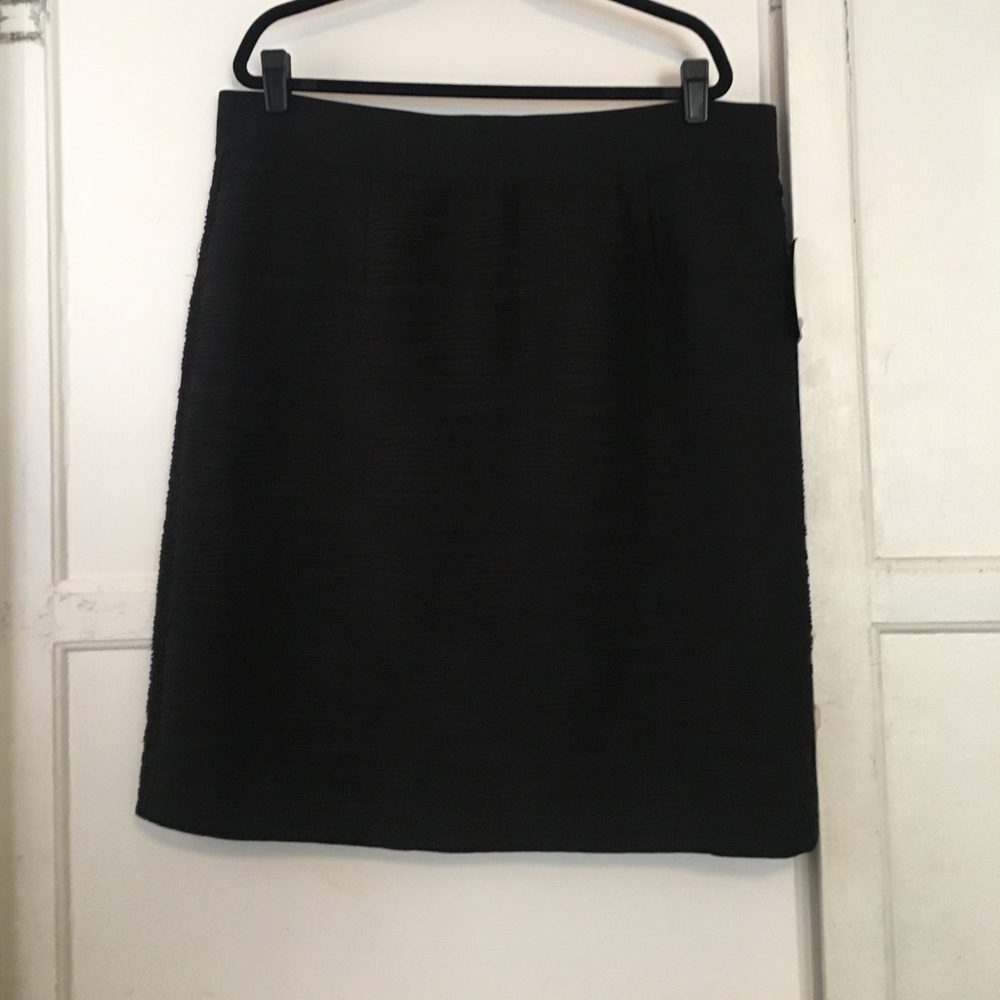 Alfani black pencil skirt