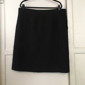Alfani black pencil skirt