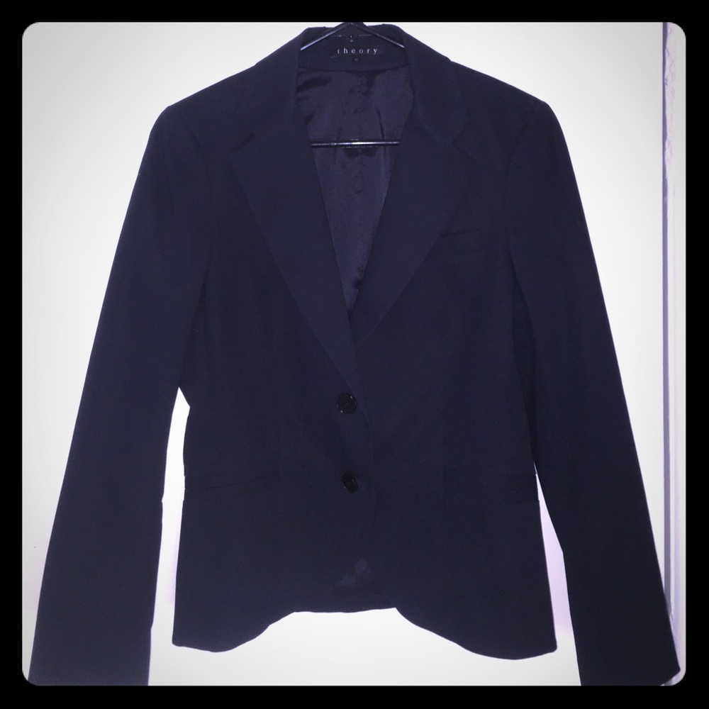 Theory navy blazer