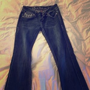 LA Idol boot cut jeans