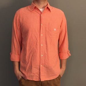 Coral Chaps Ralph Lauren button up