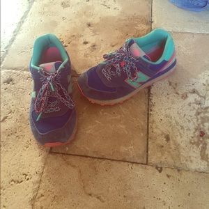 New Balance colorful tennis shoes