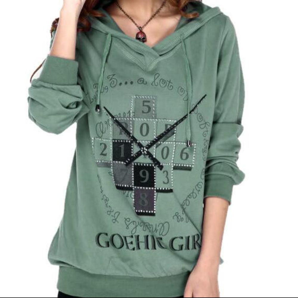 Sweatshirts m-4xl Plus Size Long Sleeve