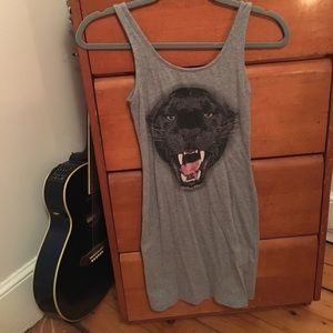 Divided Tiger Tank Dress
