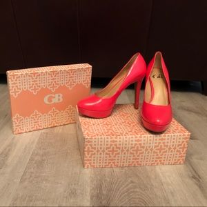 Gianni bini hot pink high heels 9 shoes
