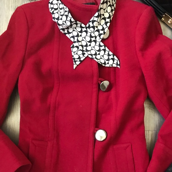 🛍PRICE DROP🛍 GORGEOUS RED STYLE&CO JACKET⭐️ - Picture 3 of 8