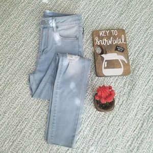 Articles of Society Raw Hem Distressed Jean