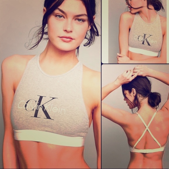 Calvin Klein Other - New Calvin Klein retro high neck bra
