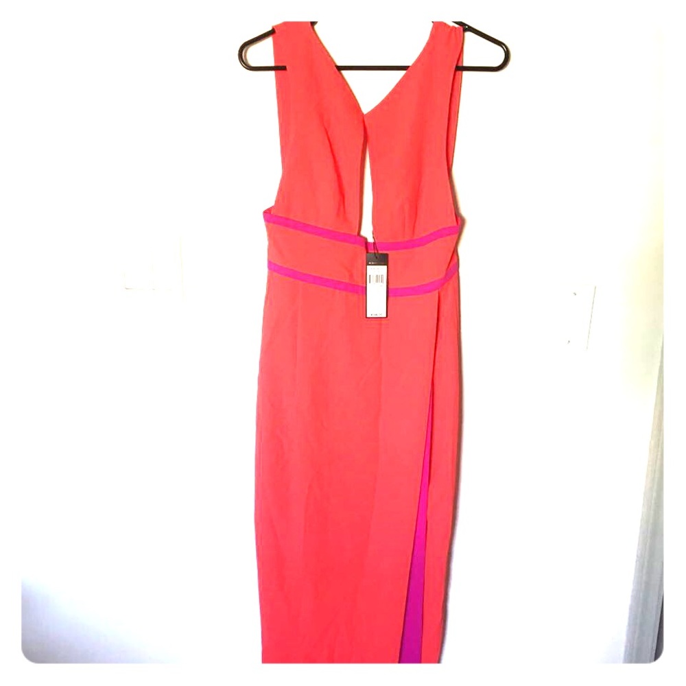 New Long Red Dress BCBG