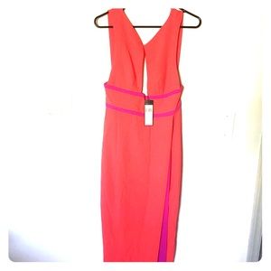 New Long Red Dress BCBG